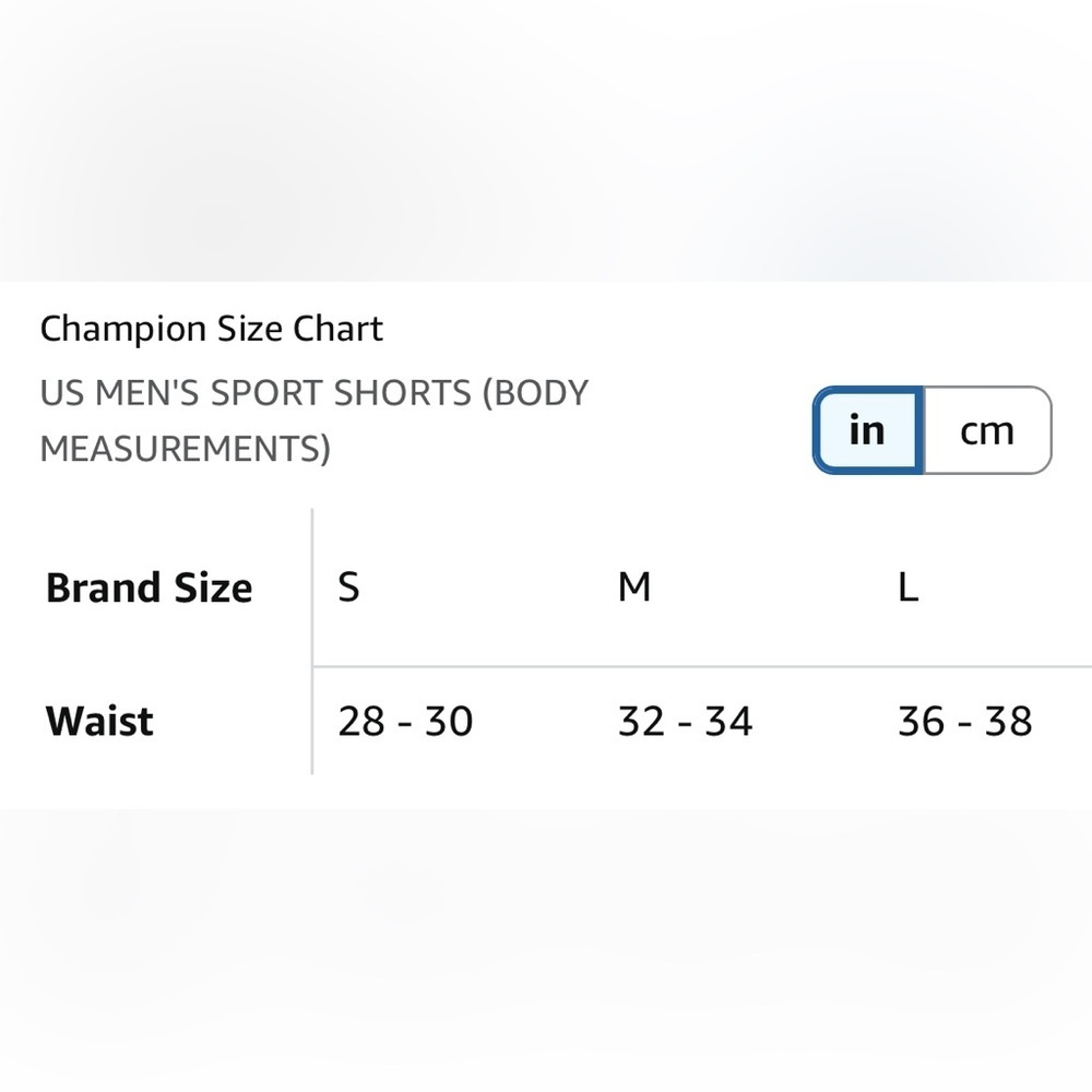 NWT- Champion Men's Sport Shorts, Moisture Wicking SIZE: Medium COLOR: Black - Picture 6 of 10